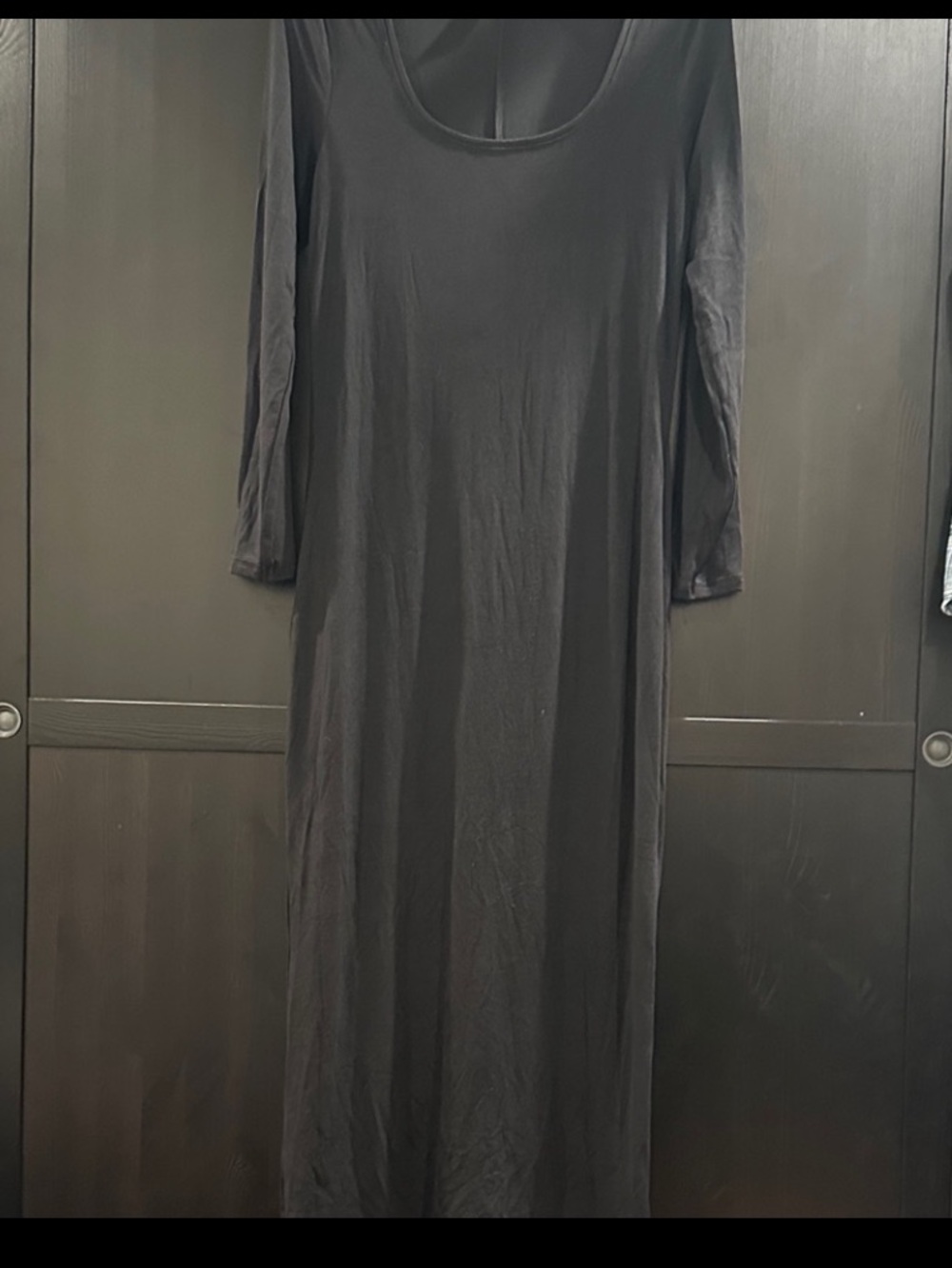 Victoria's Secret Elegant Black Long Sleeve Dress